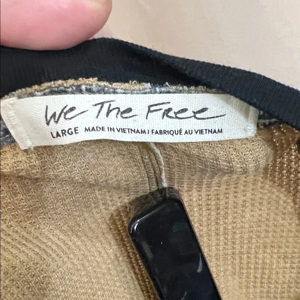 We The Free Multicolor Patchwork Long Sleeve Top - Picture 2 of 3